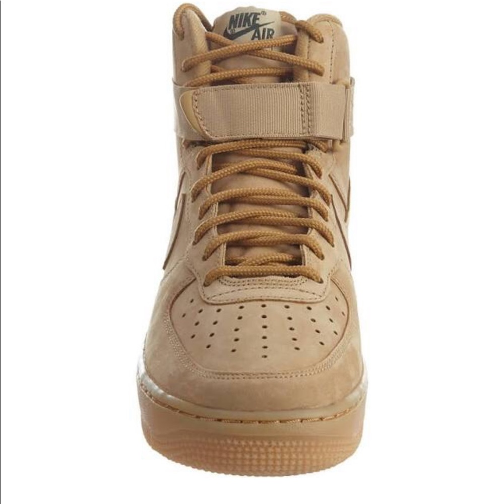 Peanut butter High Top Air Force Nike Shoes